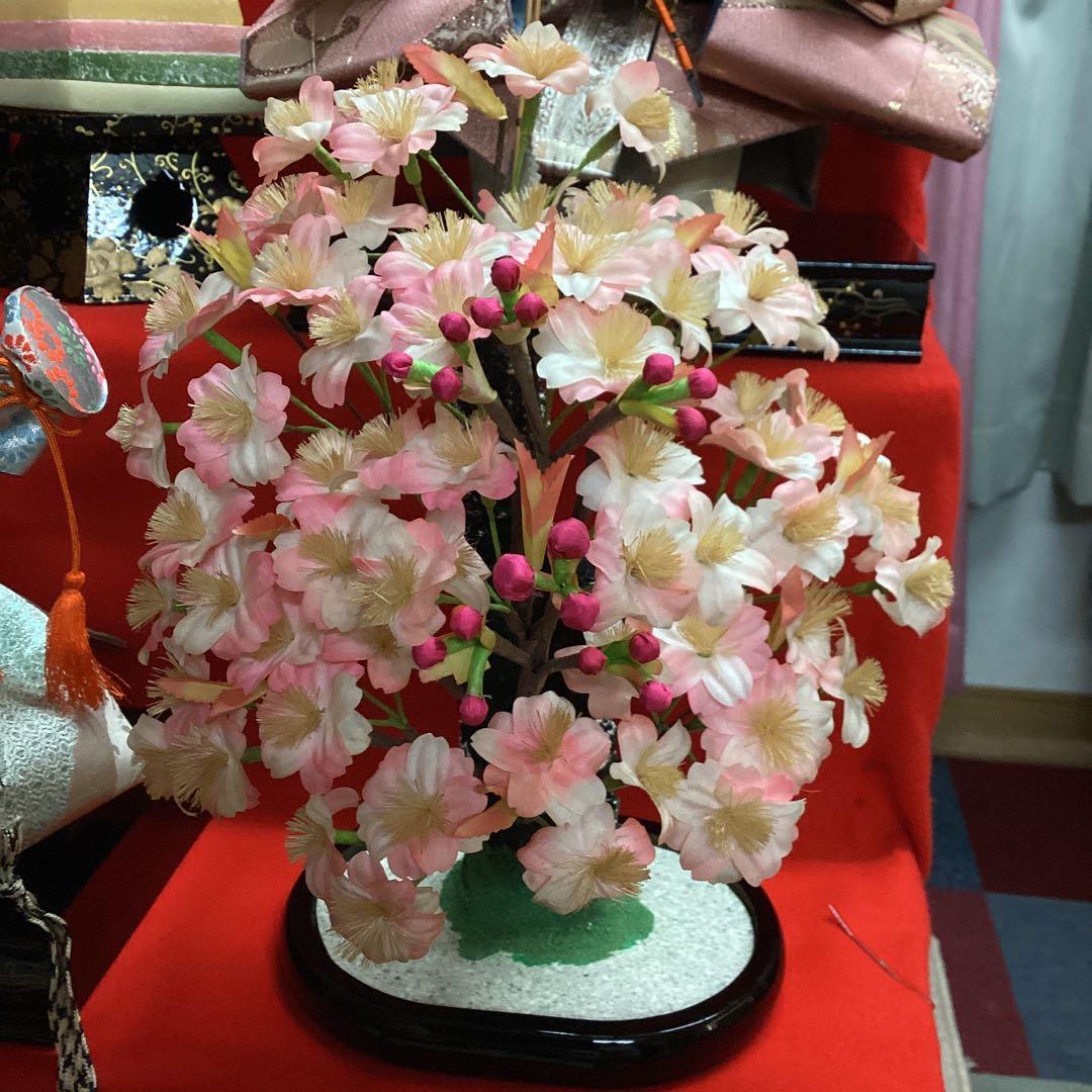 雛人形 七段飾り 西陣織高級金襴 難波 45号 熊倉基安作 中古品 - メルカリ