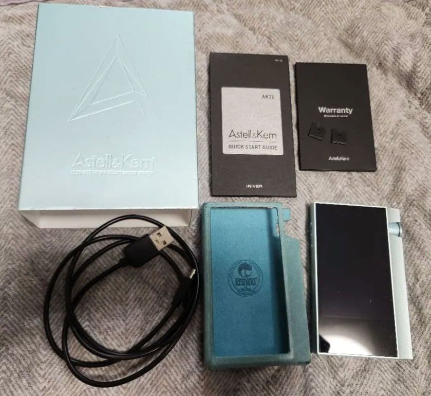 Astell&Kern AK70 ミスティミント ケース付 DAP - Nintendo Switch最