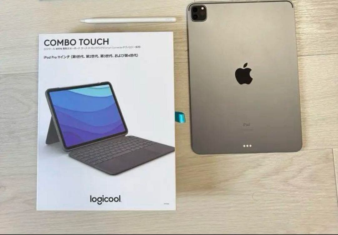 iPad Pro・Appleペンシル・Logicoolキーボード ロジクールCombo Touch（iPad Pro M4 / Ari M2）レビュー！Magic