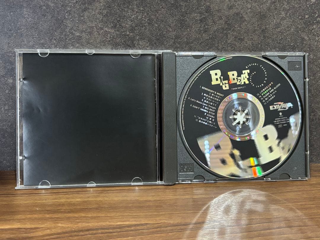 【廃盤】矢沢永吉『BIG BEAT H.K.BEST SELECTION』香港盤