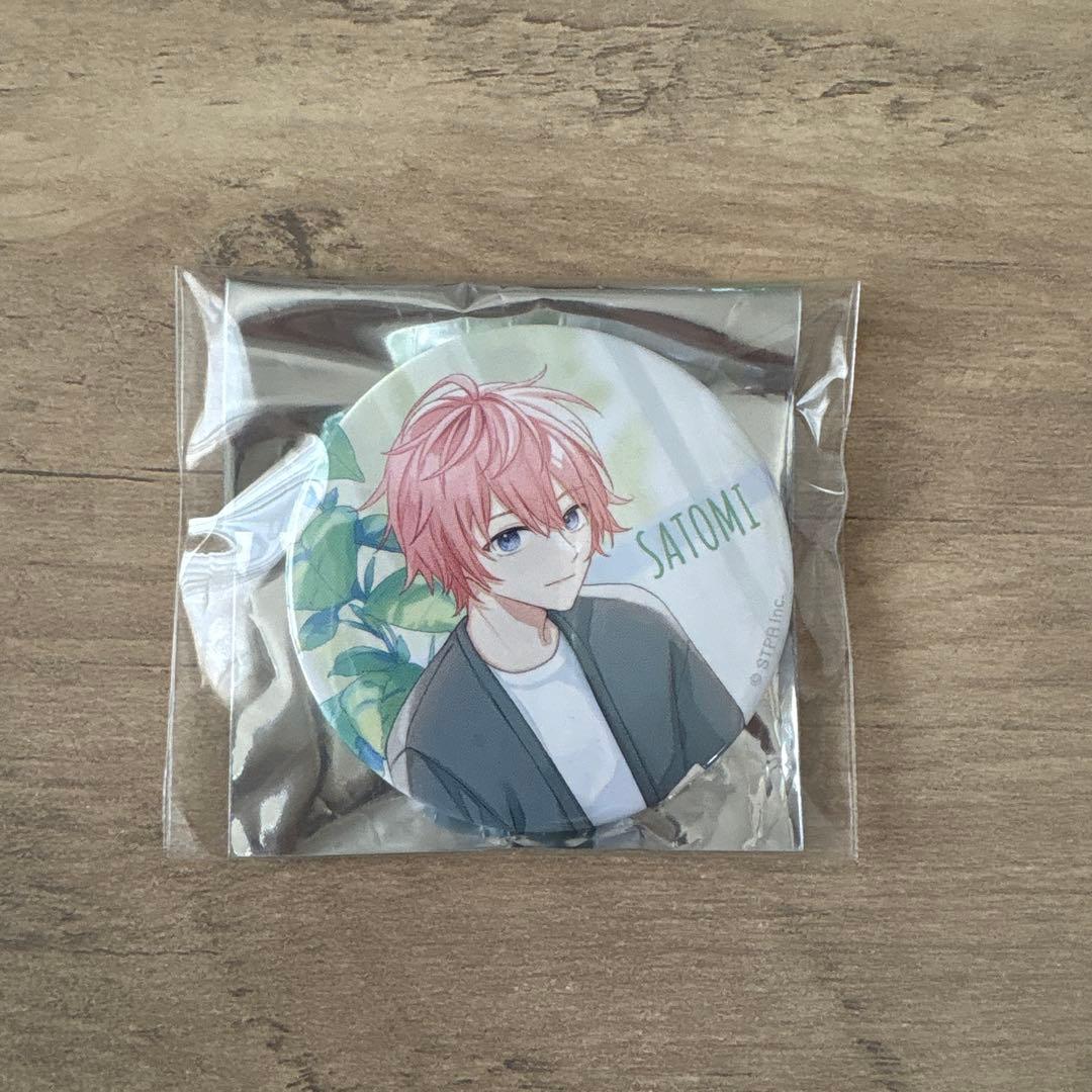 さとみくん 缶バッジ ワンマン - メルカリ