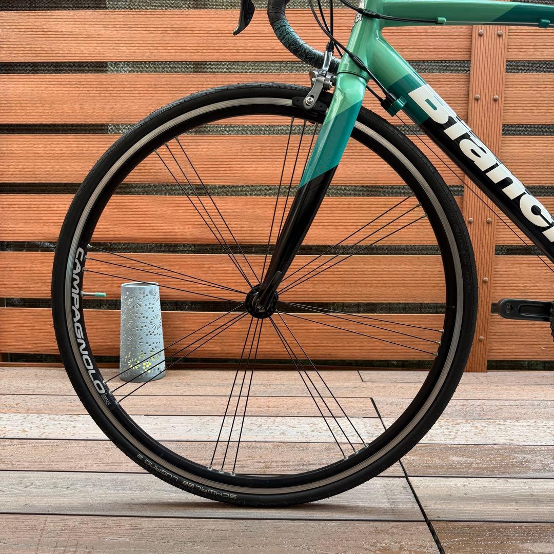 ビアンキ VIANIRONE 7 Tiagra10速SIZE53 カンパニョーロ - メルカリ