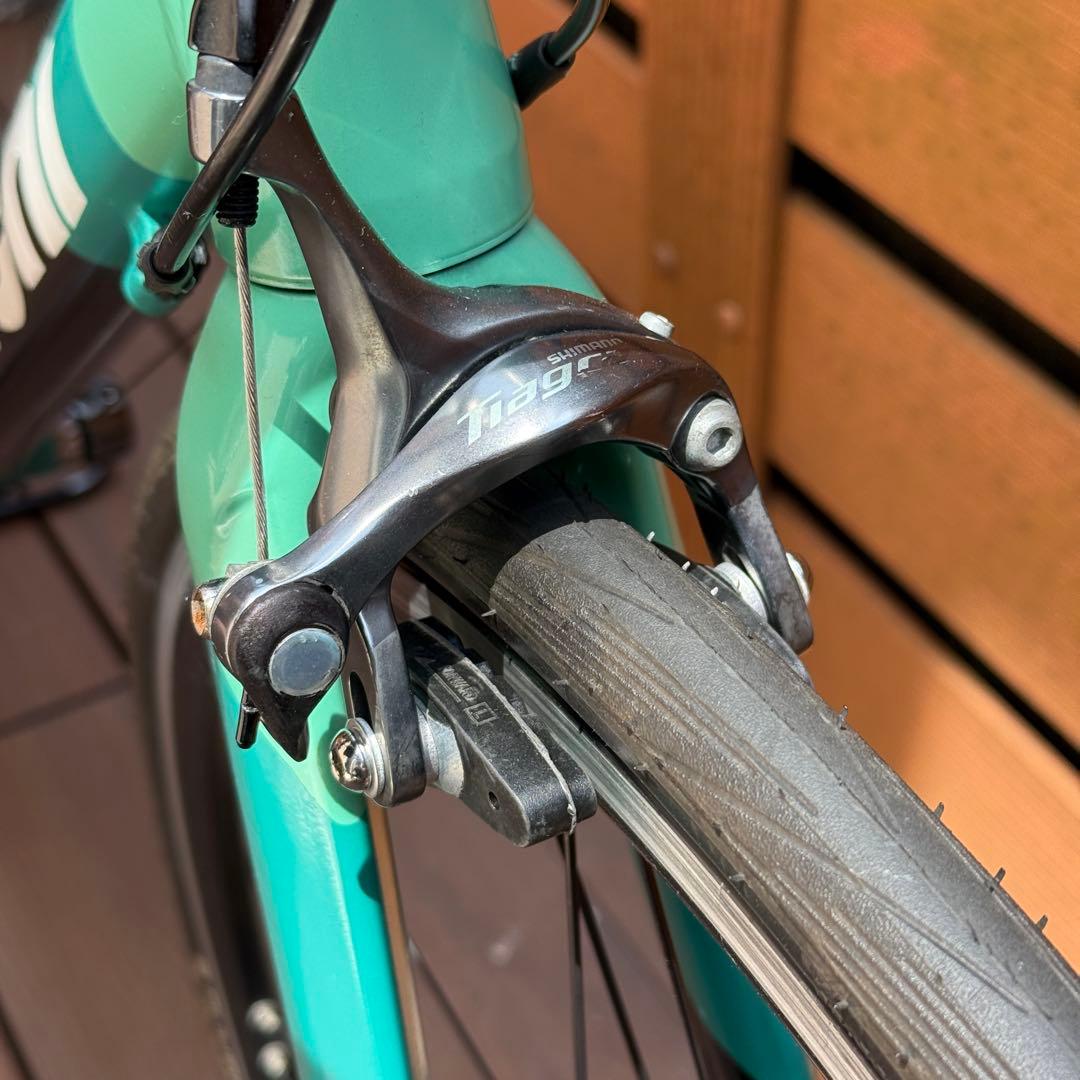 ビアンキ VIANIRONE 7 Tiagra10速SIZE53 カンパニョーロ - メルカリ