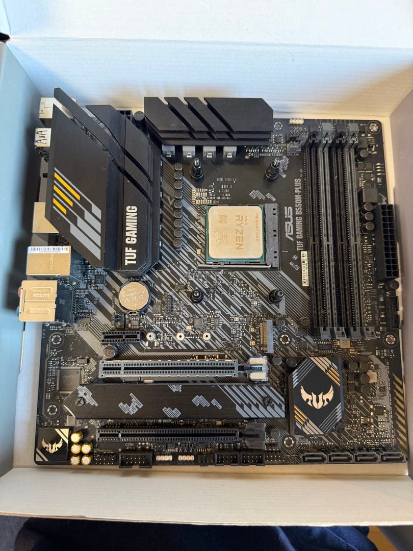 ASUS TUF GAMING B550M-PLUS マザーボード - メルカリ