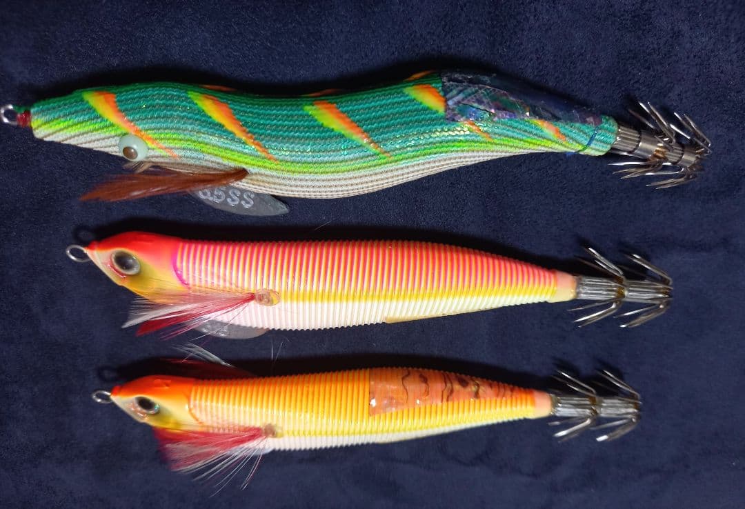 希少 デュエル エギ フェロモンスキン 林 餌木猿 3本セット ヤマシタ