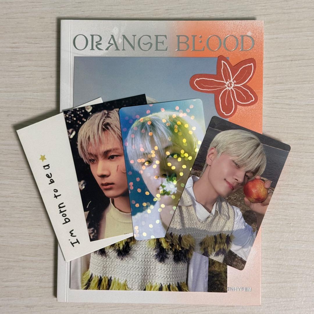 ENHYPEN ジェイORANGE BLOOD アルバム トレカ - メルカリ