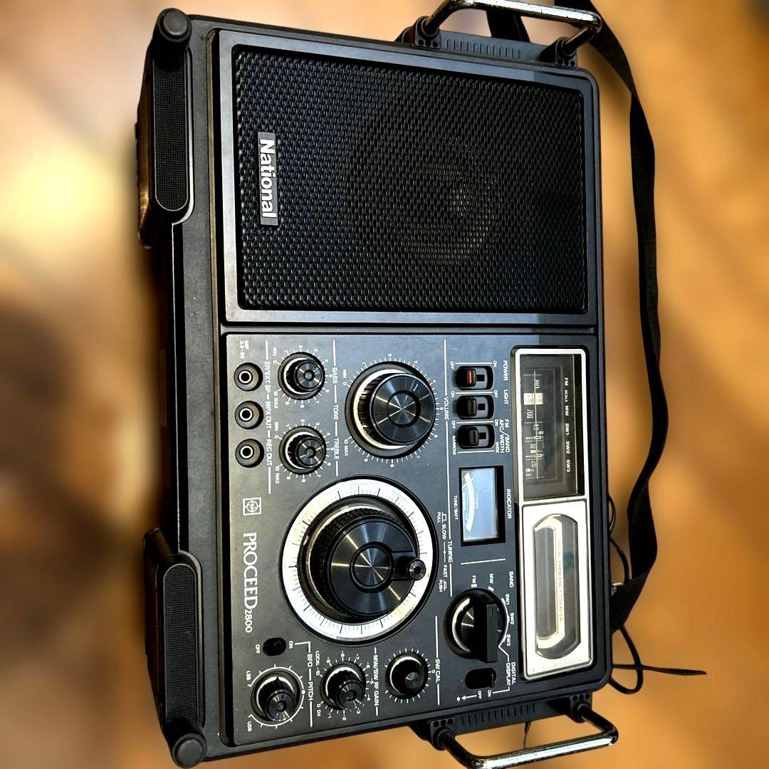 National Rogged 1000 ラジオチューナー Mini FM ラジオ トランジスタ グローバル ユニバーサル マニュアル