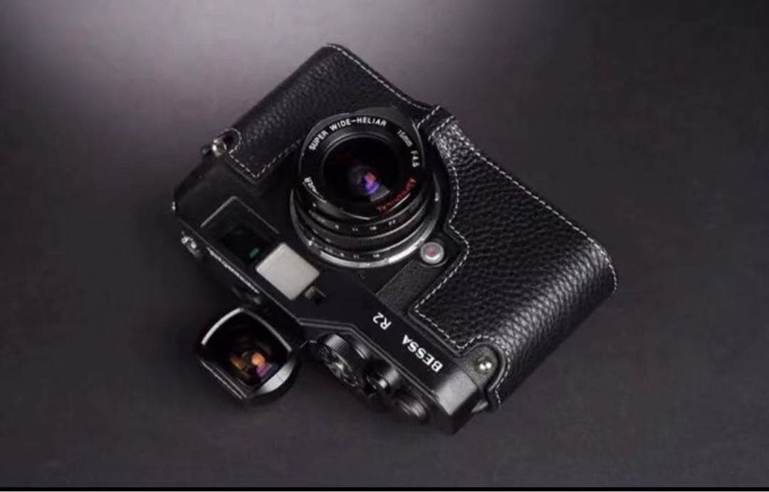 新品 本革カメラケース Voigtlander Bessa R2/35RF用 - メルカリ