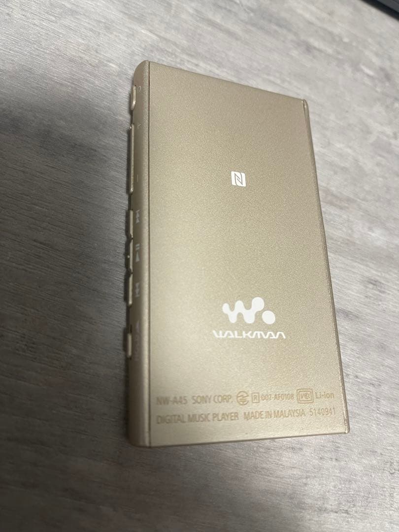 SONY NW-A45 ゴールド 16GB - メルカリ