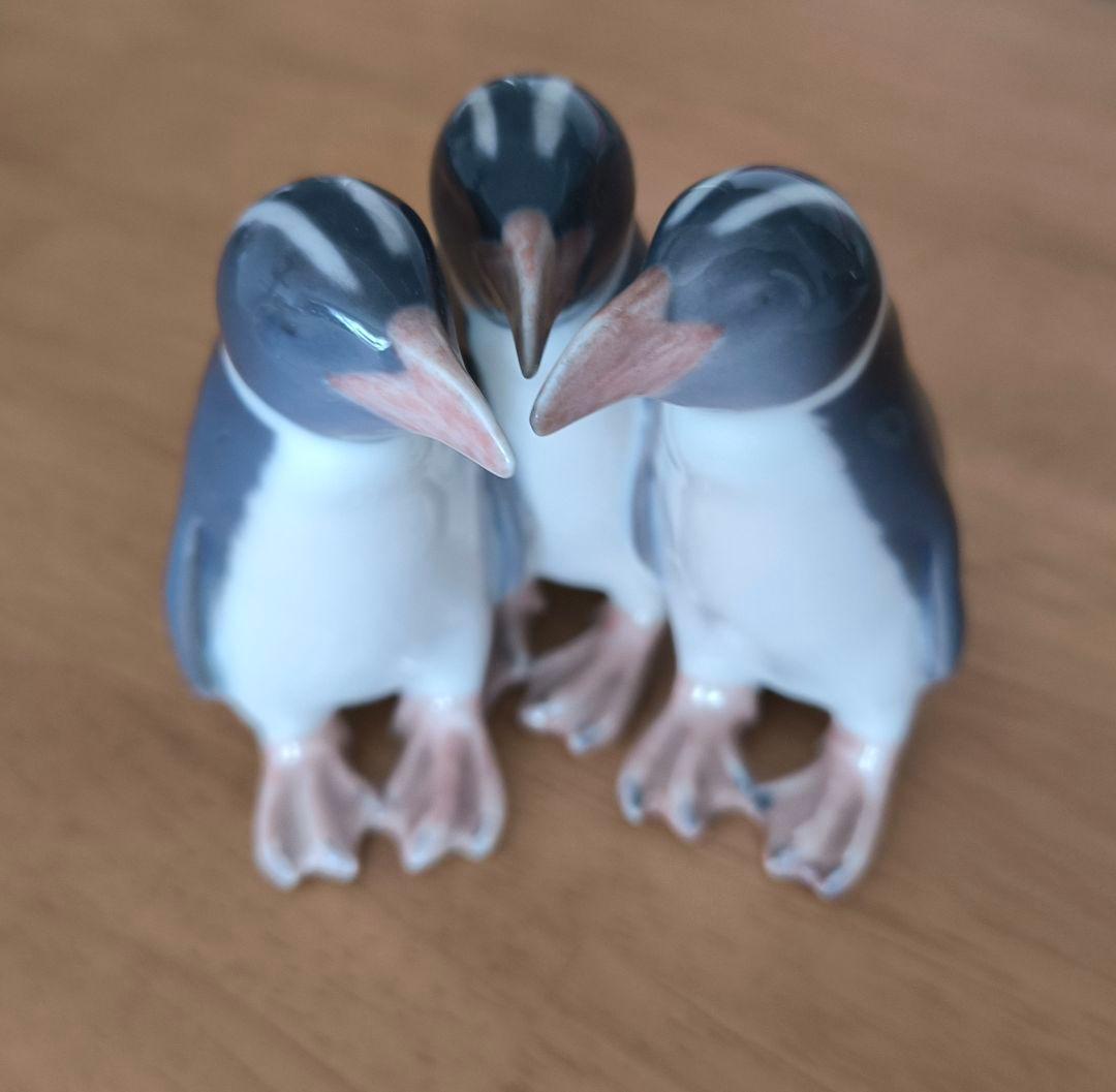 ロイヤルコペンハーゲン ペンギン 陶器 フィギュリン 置物 デンマーク