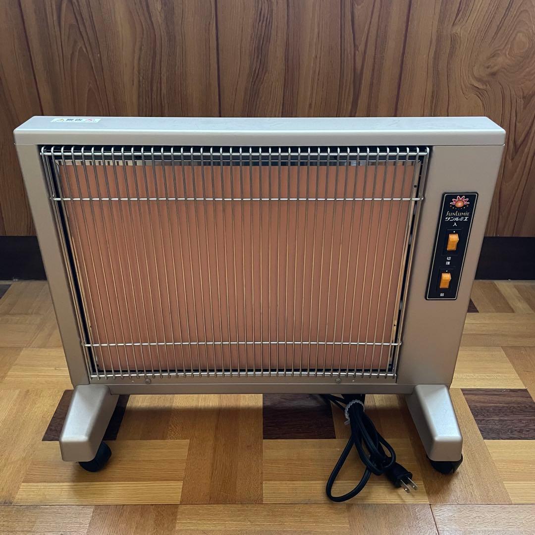 サンルミエキュート　E800LS 電気ヒーター 遠赤外線暖房器 Amazon | [サンルミエ] 遠赤外線 パネルヒーター 省エネ 日本製