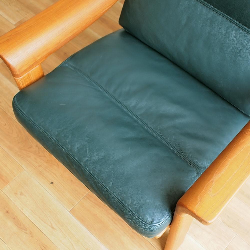 ビンテージ デンマーク製 P.J.Furniture チーク 1人掛けソファ B