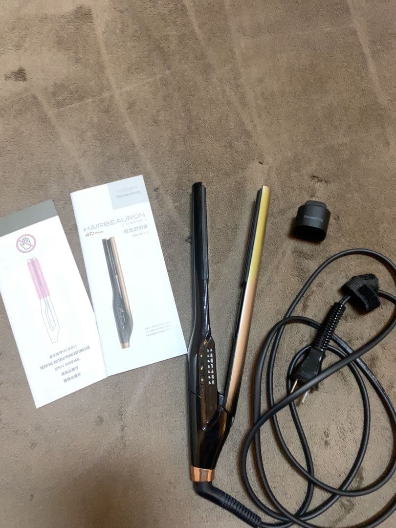ヘアビューロン　4D Plus ストレートヘアアイロン　ジャンク品 ジャンク品】 ヘアビューロン 4D Plus ストレート アイロン 部品