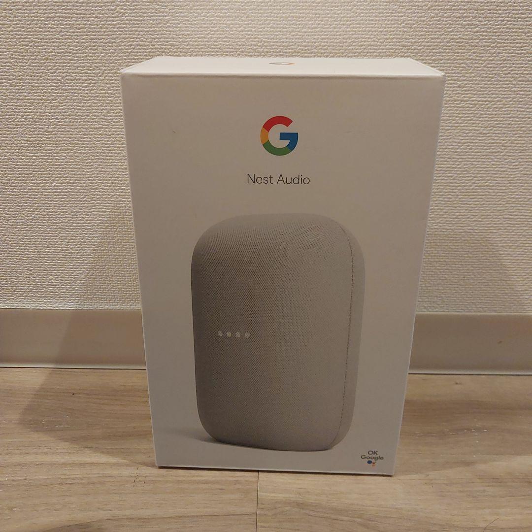 正規品Google Nest Audio スマートスピーカー OK google 小さいながらも音質が優れた「Google Nest Audio」は、プレゼントにも