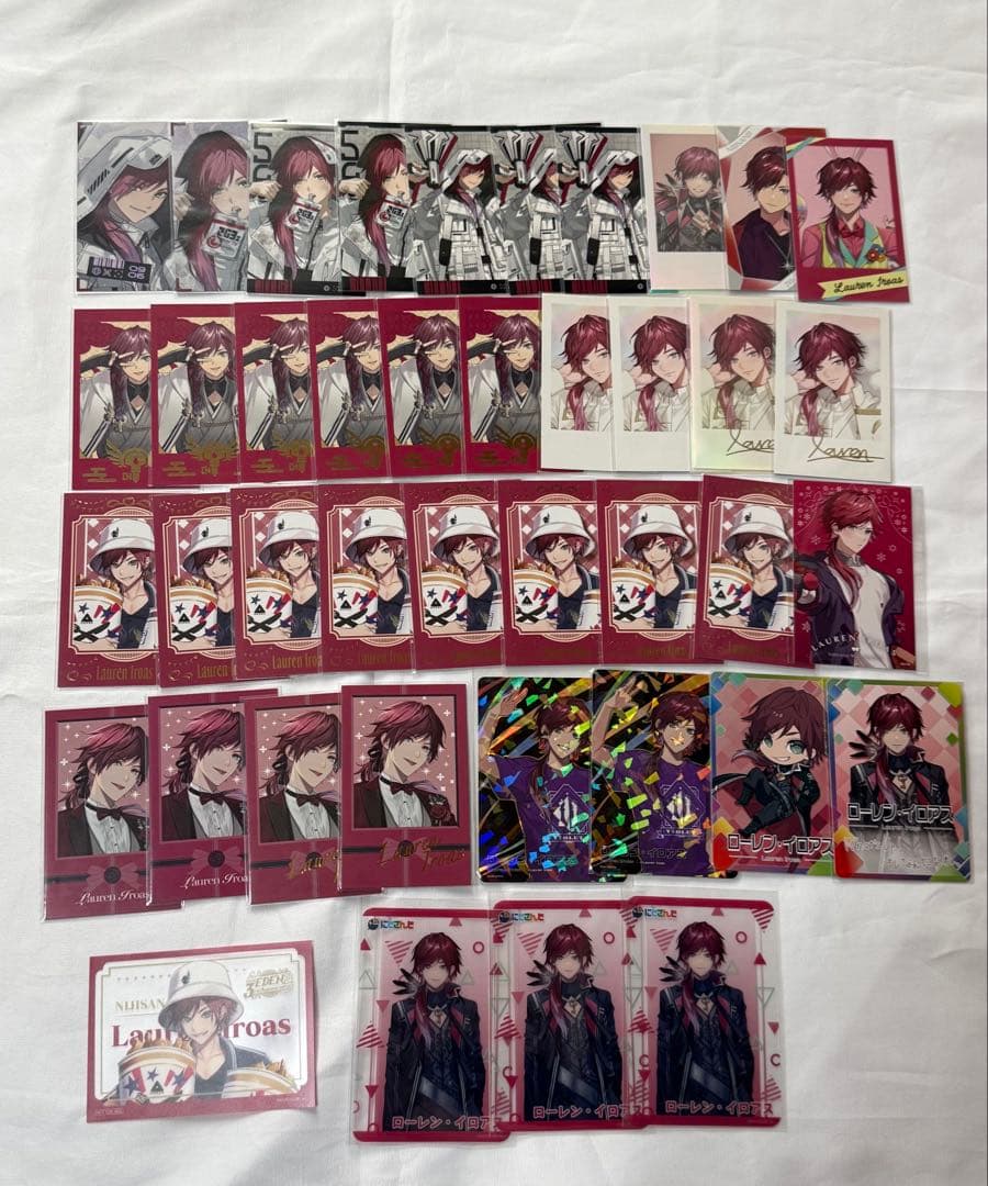 にじさんじ ローレン・イロアス チェキ ステッカー まとめ売り - メルカリ