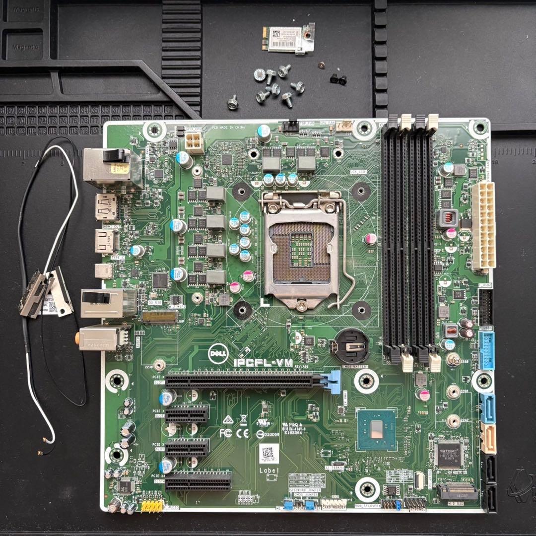 Dell デル 純正マザーボード IPCFL-VM Wi-Fiカード付 マザボ - メルカリ