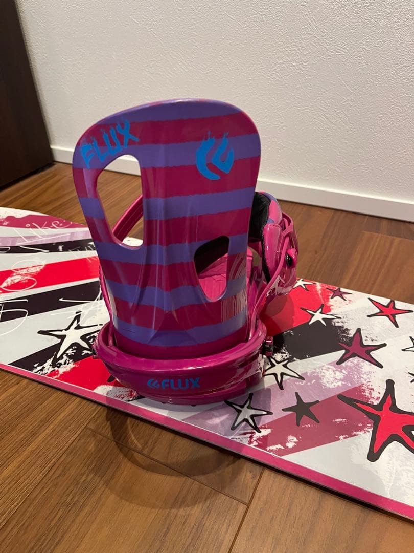 SABRINA GROOVY スノーボード FLUX ビンディングセット146㎝ - メルカリ