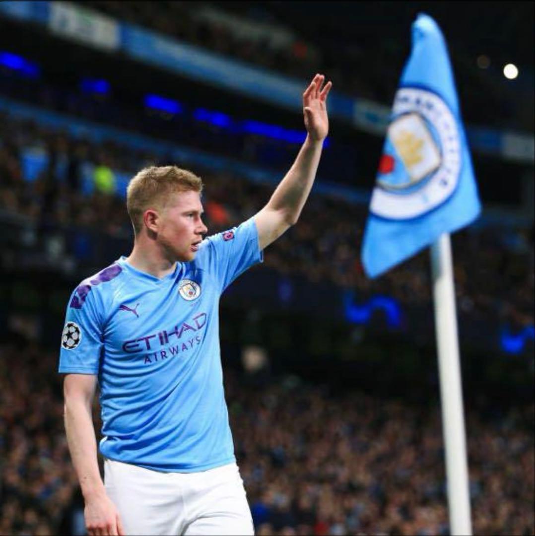 支給】デブライネ マンチェスターシティ 19/20（H）CL仕様 支給品