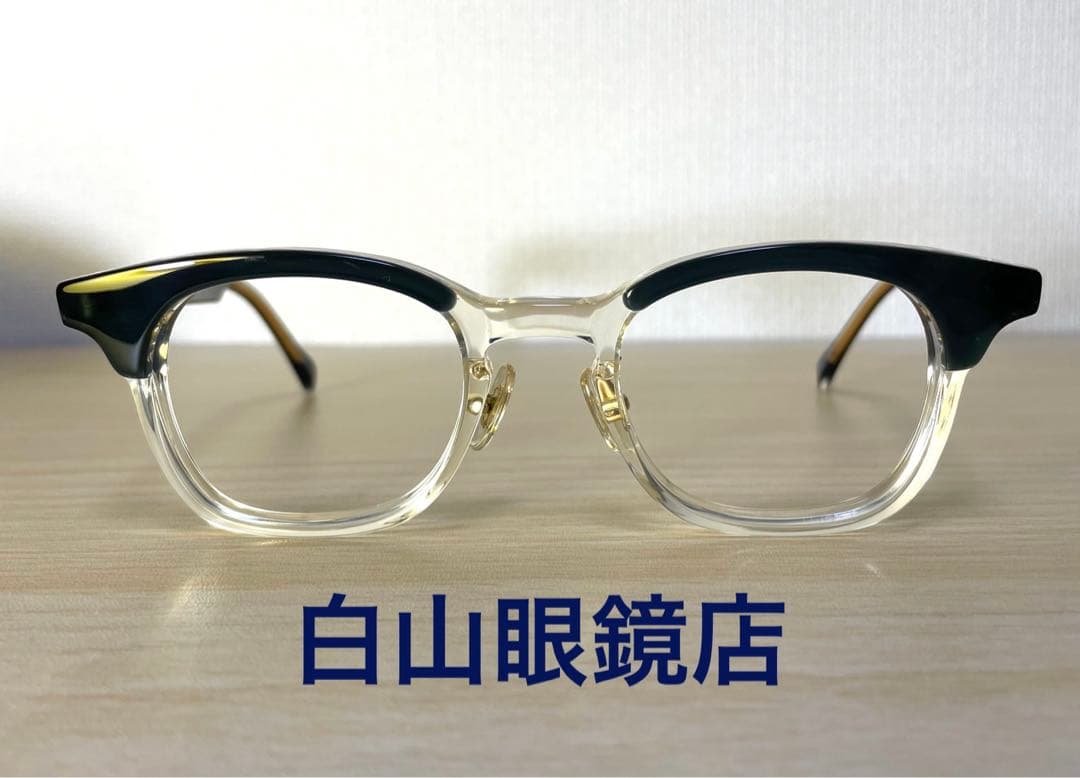白山眼鏡 POST TWO-TONE - メルカリ