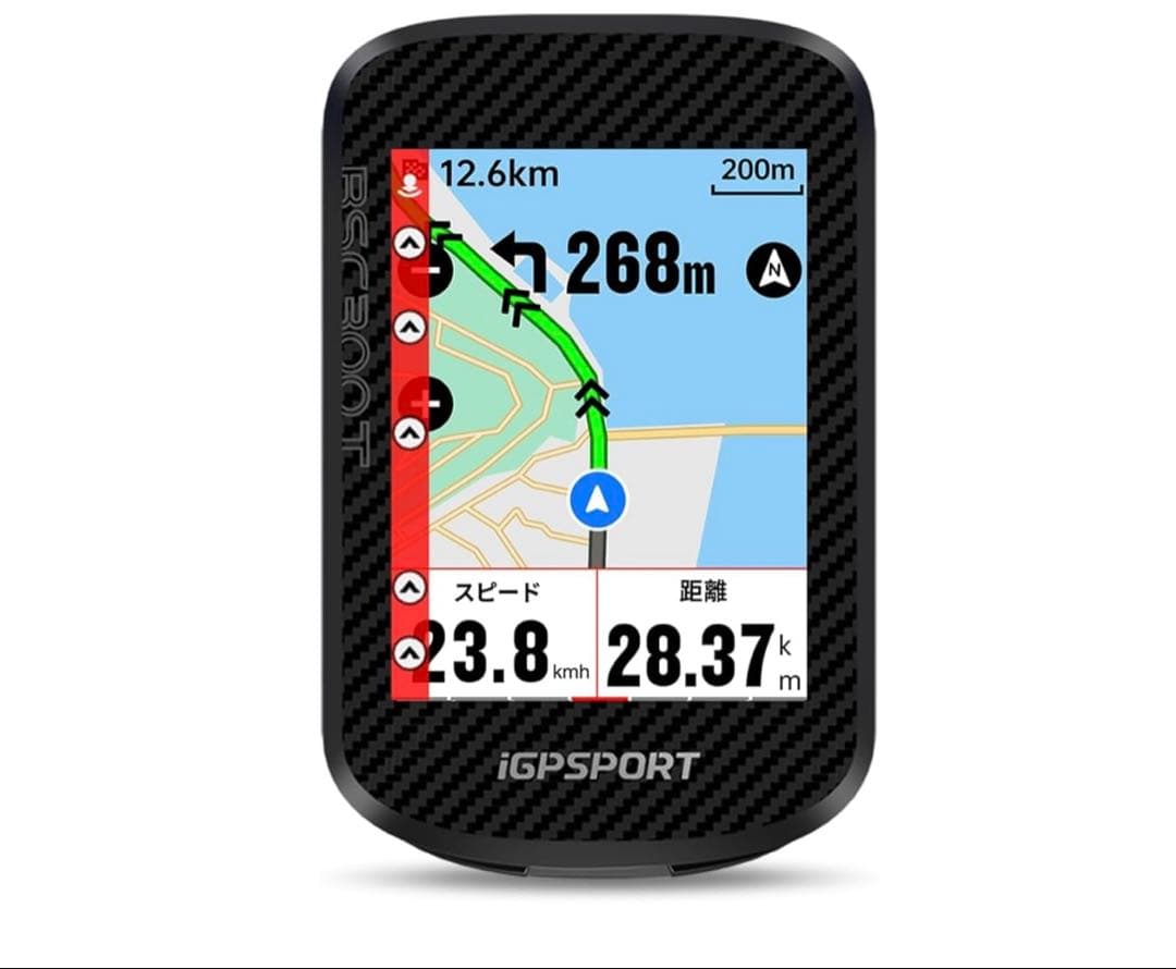 メ　iGPSPORT タッチスクリーン搭載 自転車 ナビ GPS搭載 地図表示 Amazon | iGPSPORT BiNavi サイクルコンピュータ サイコン 3.5''タッチ