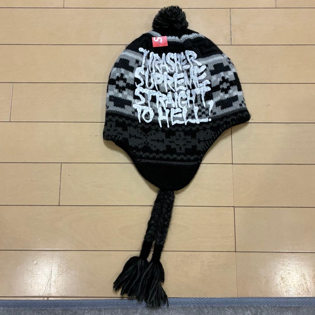 supremeスラッシャー ニット帽 Supreme シュプリーム 2024AW Thrasher Beanie スラッシャービーニー