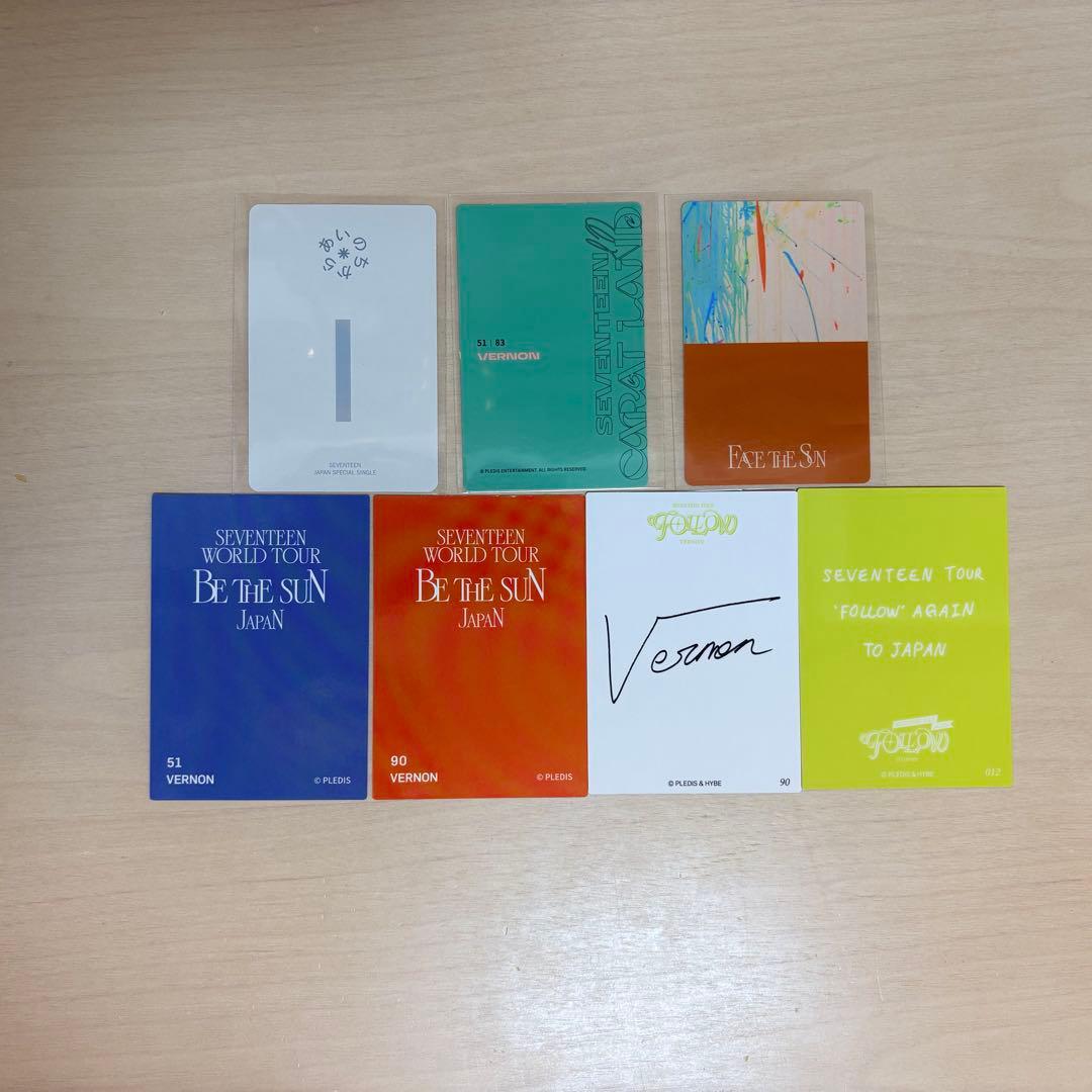SEVENTEEN バーノン ハンソル トレカまとめ売り - メルカリ