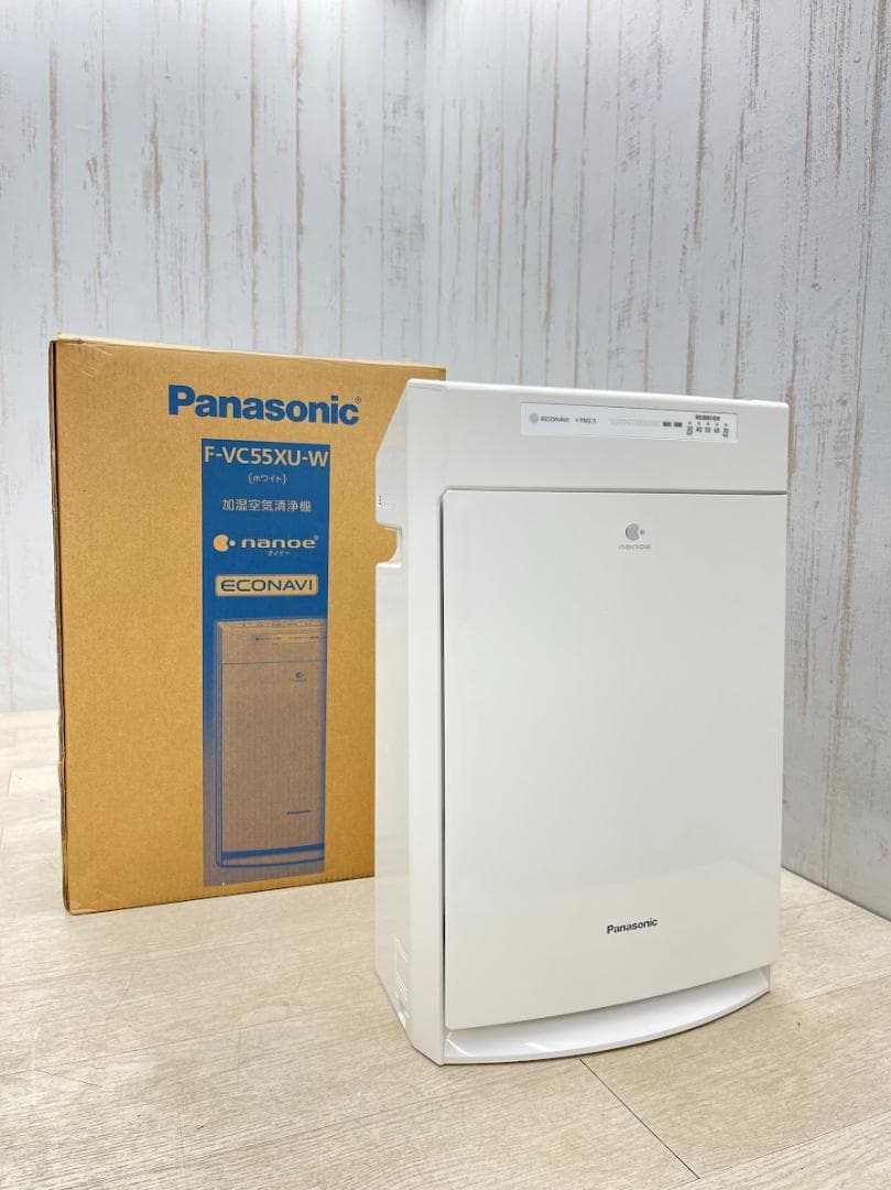 美品 パナソニック 加湿空気清浄機 F-VC55XU ホワイト 動作確認済 21 Amazon.co.jp: パナソニック 加湿 空気清浄機 ナノイー エコナビ搭載
