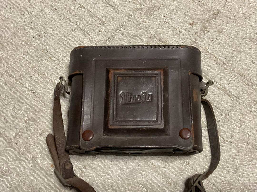 ミノルタ・蛇腹式カメラ、型式不明 年代不明？【蛇腹破れ無しだが