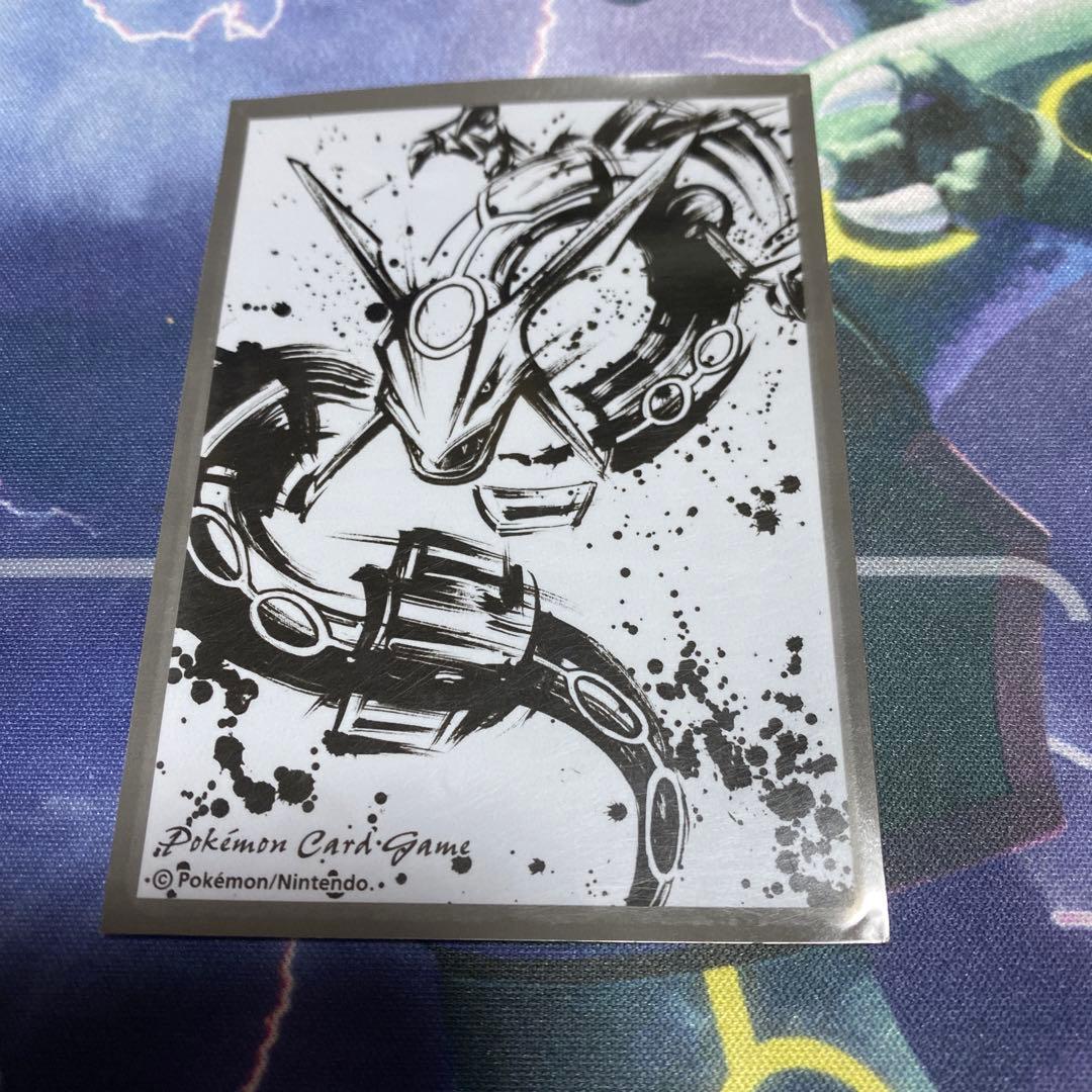 黒絵列伝 レックウザ スリーブ デッキシールド ポケモン - メルカリ