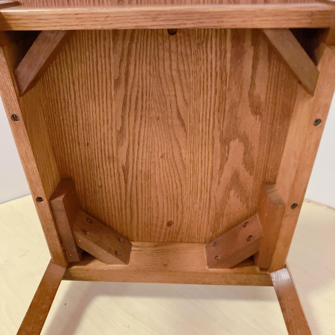 maruni マルニ 木製 ダイニングチェア ラタン 籐 旧ロゴ 木製椅子