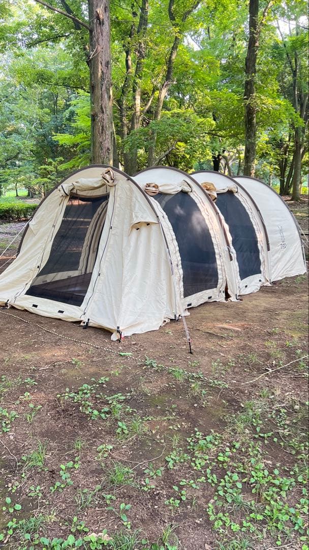 dod カマボコテント3m Amazon.co.jp: DOD(ディーオーディー) カマボコテント3M【4~5人用】 2