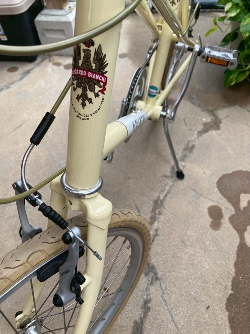 希少】Bianchi Merlo【ビアンキ メルロー】小径車 室内保管 - メルカリ