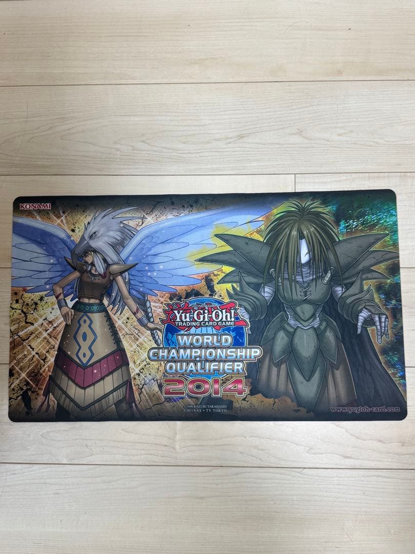 遊戯王 プレイマットガーディアン エアトス デスサイズ WCQ 2014