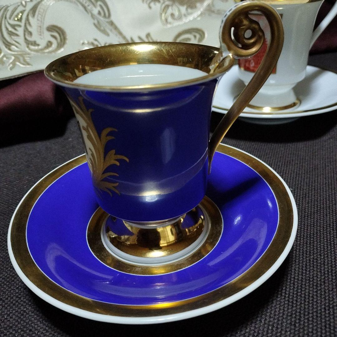 kpmベルリンアンティーク カップ&ソーサー アイロンクロス - メルカリ