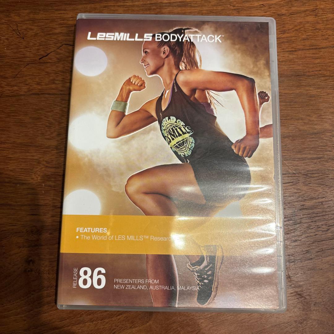 レスミルズ BODYATTACK 84-90 CD•DVDセット