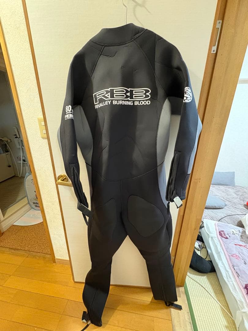 ［非売品］RBB ウェットスーツ XL ブラック ウェットスーツ フルスーツ メンズ ストレッチネオプレーン レディース