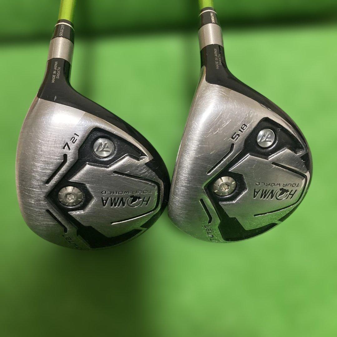 ホンマ　tour world TW727 5W 7w 二本セット 楽天市場】honma tw727 7wの通販