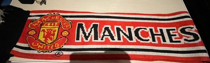 マンU クリロナ　タオルマフラー　激レア　新品　2008 超激レア vintage マンU タオル マフラー サッカー - メルカリ