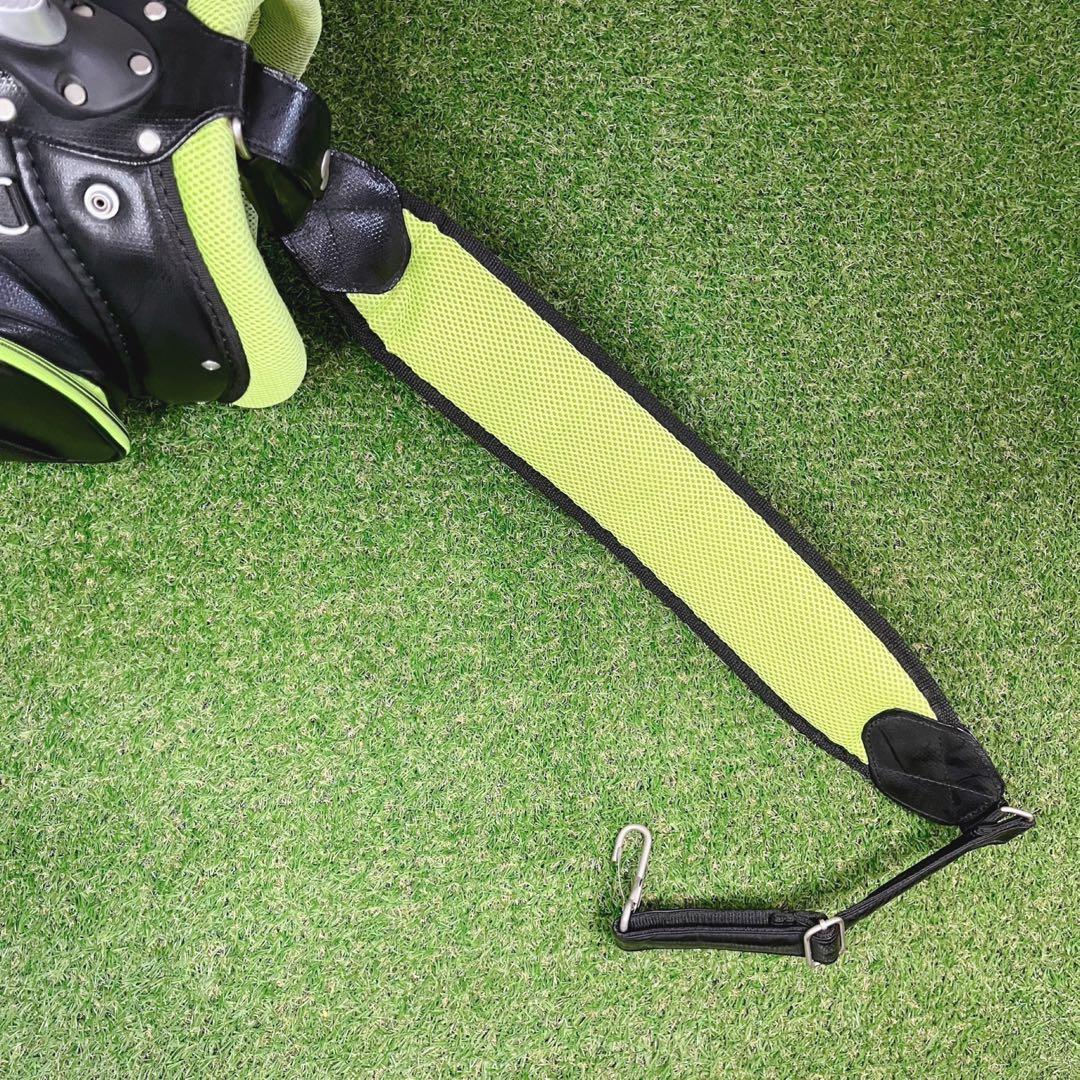 【入手困難】美品 S.G.style キャディバッグ ブラック グリーン レア