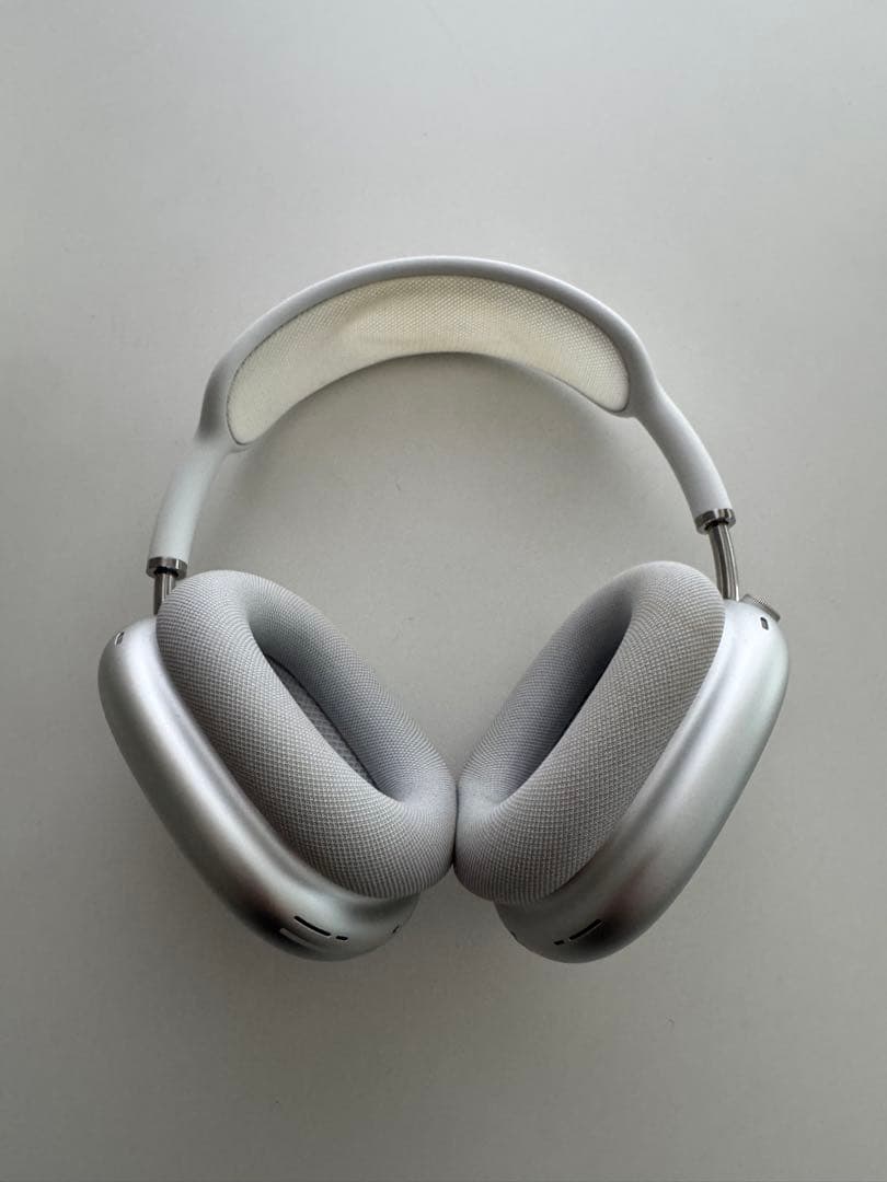 AirPods Max シルバー / 純正ケース付き Amazon | AOLABOKY メッキシルバーケース AirPods Maxヘッドフォン対応