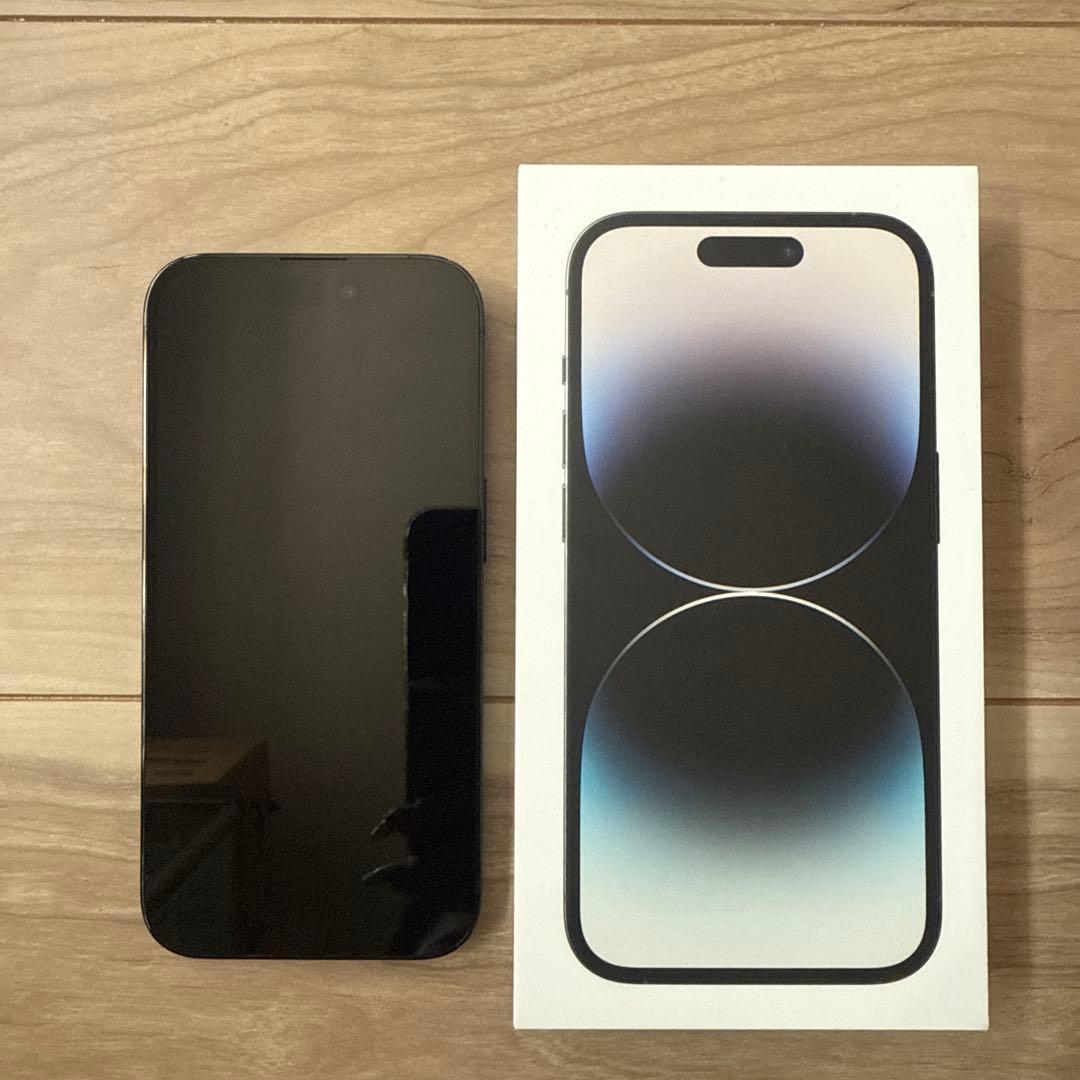ヒロ君　iPhone14pro 256GB スペースブラック SIMフリー iPhone 14 Pro 256GB - スペースブラック（SIMフリー）[整備済製品