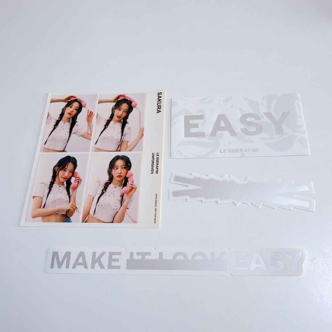 ルセラフィム サクラ ステッカー セット EASY ① - メルカリ