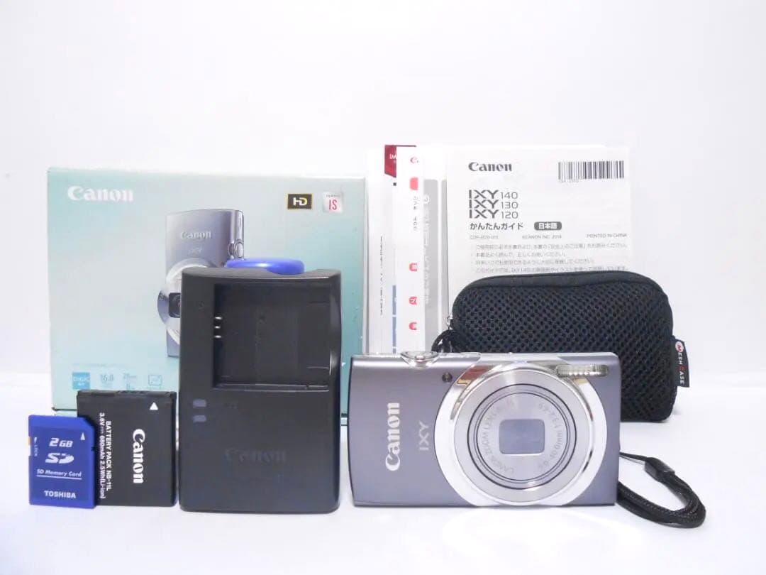 お値下げ歓迎・ほぼ新品】Canon IXY 130 グレー - メルカリ