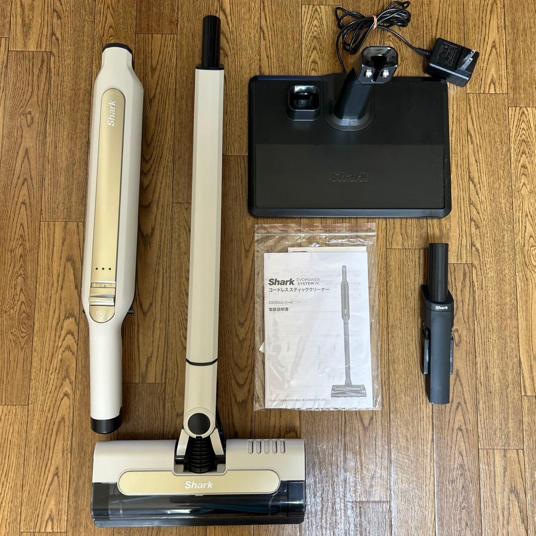 Shark コードレススティッククリーナー　CS100J Amazon | Shark シャーク EVOPOWER SYSTEM STD コードレススティック