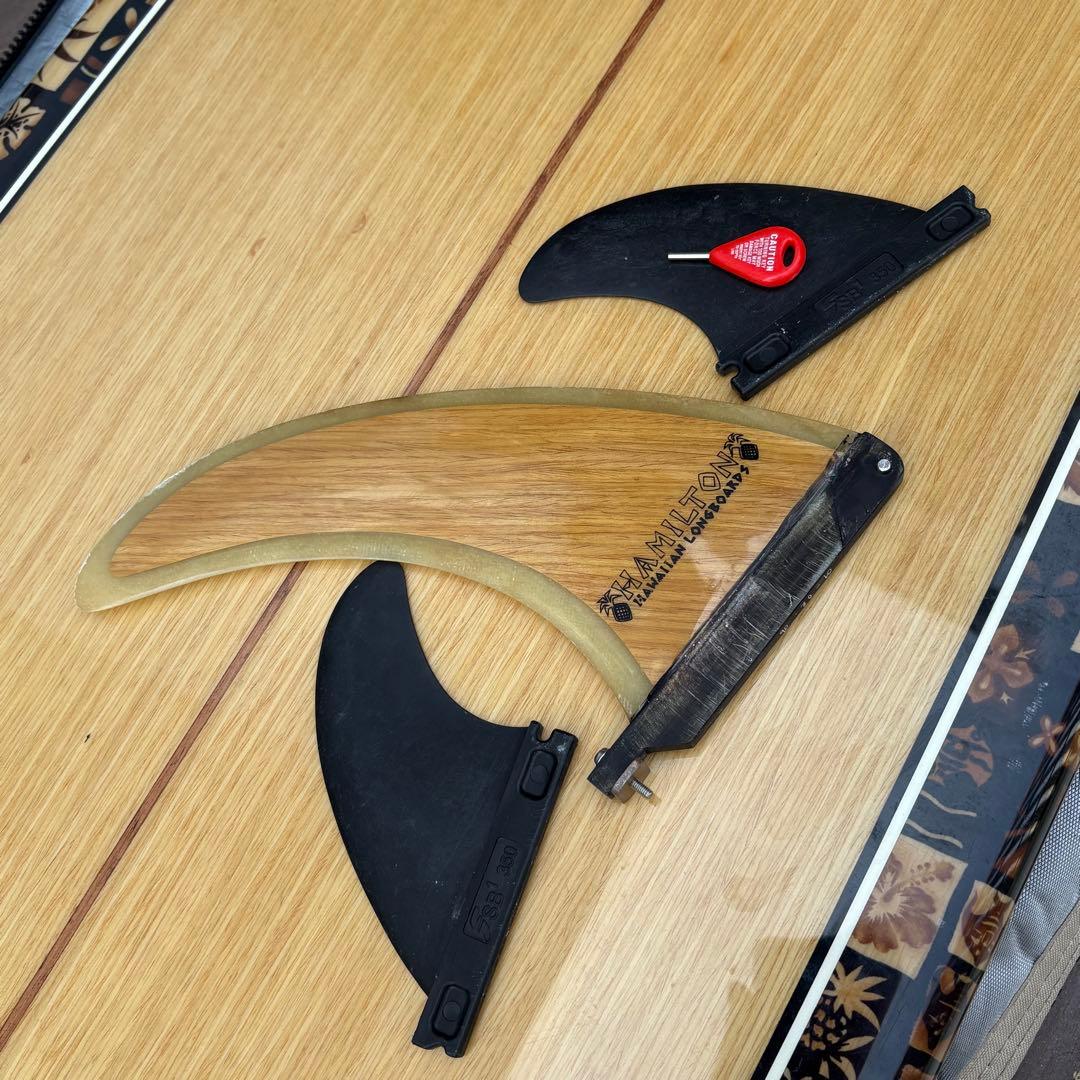 Bill Hamilton STYLIST 9'6 ロングボード ウッドフィン付