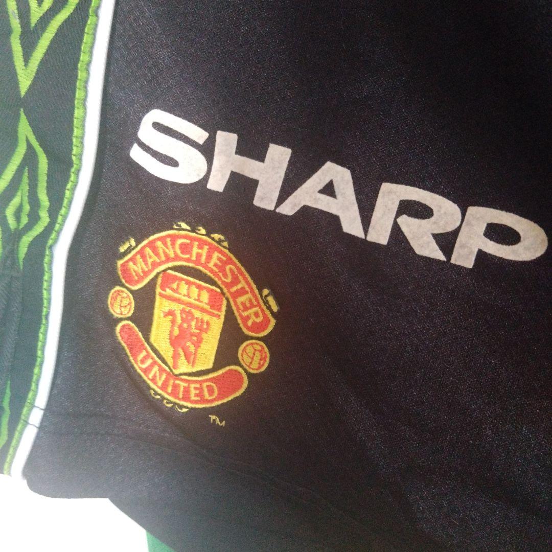 激レア マンチェスターユナイテッド 92〜94年サードユニフォームパンツ