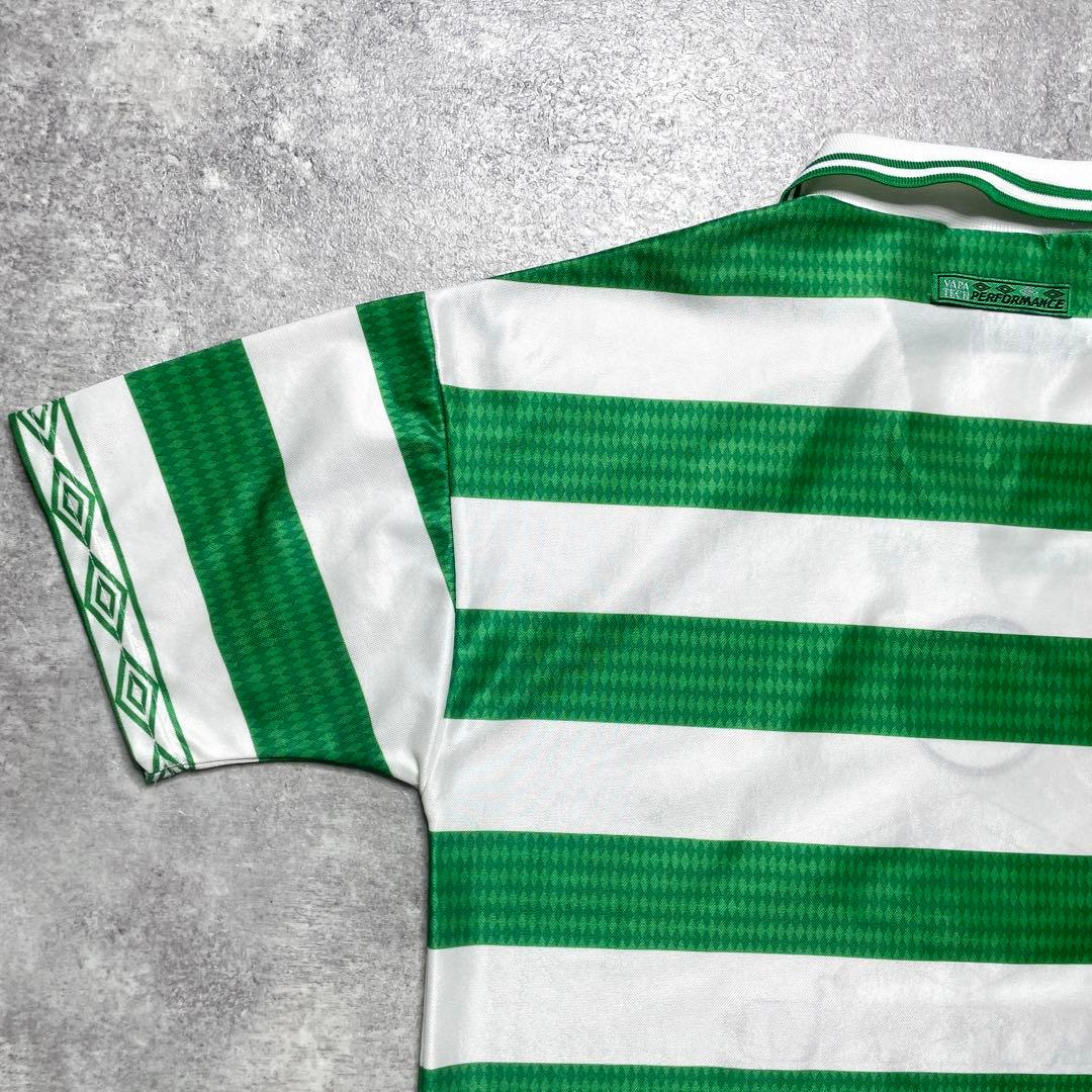 国内正規品 97/99 UMBRO Celtic Home 優勝記念刺繍】 - メルカリ