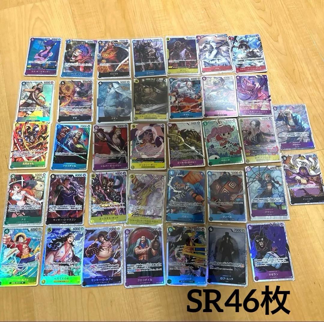 ワンピース トレーディングカード 46枚セット SR - メルカリ