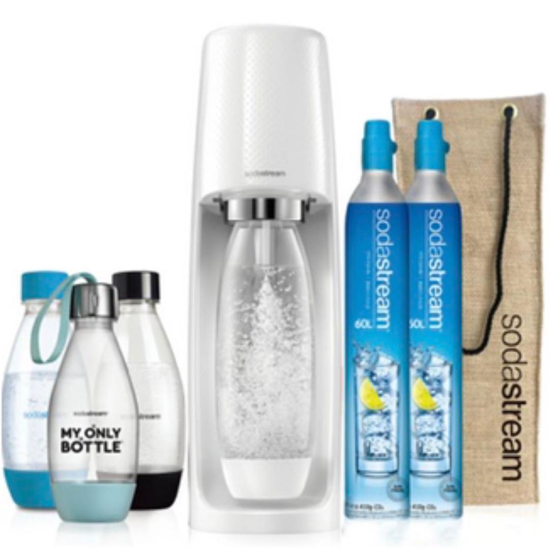 新品 ソーダストリーム Spirit(白) スターターキット 特別パッケージ Amazon | ソーダストリーム Spirit(白) スターターキット 特別