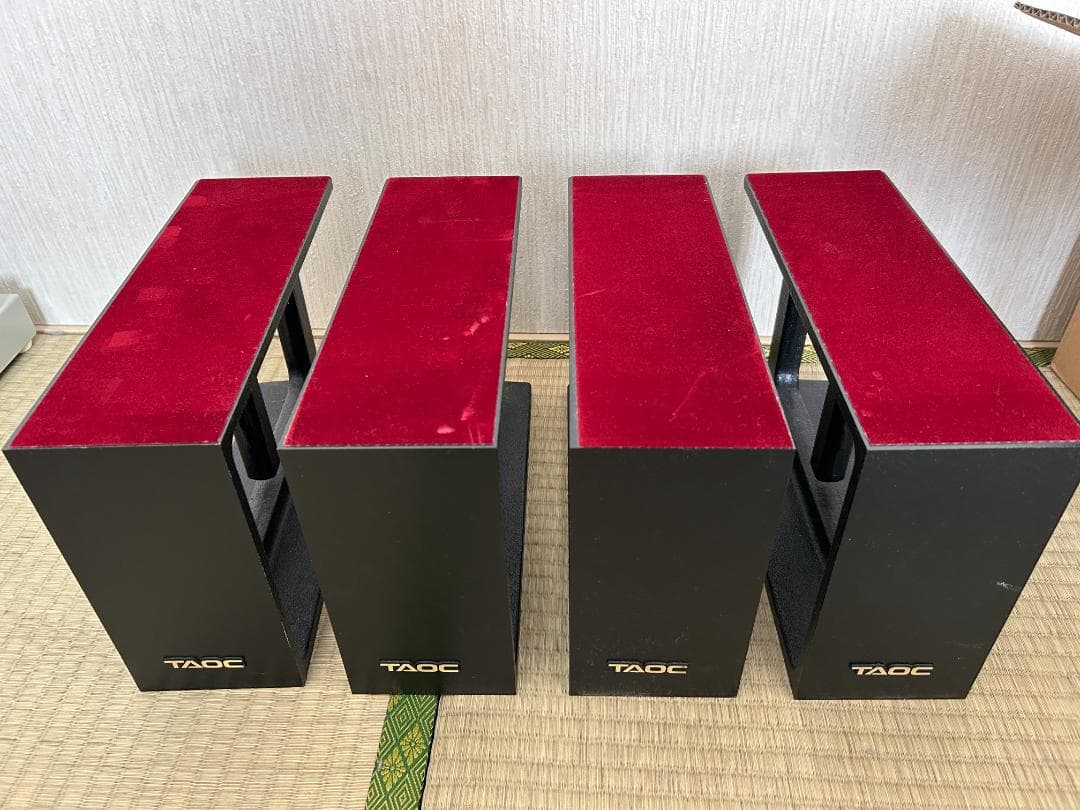条件付きTAOCスピーカースタンド4個セット - メルカリ